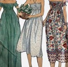 Vogue 9797 Smocked Dress Sew Pattern Size 8 B31 5  Oop Vtg 1978 Rare Cut