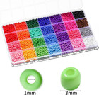 28 Colors 3mm Seed Beads  7200pcs Glass Seed Beads Kit For Jewelry Making  Craft