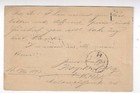 1893 Constantinople German Offices In Levant Postal Card To New York