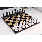 4  Sleek Staunton Luxury Chess Set- Chess Pieces Only - Triple Weighted Lacquere