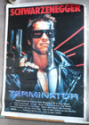 Terminator Genuine Movie Poster Arnold Schwarzenegger 1984