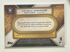 George Springer Auto jersey   75 Topps Triple Threads 2017 Autograph Patch Astro