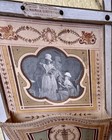 Antique French Mail Letters Holder Wall Hanging Nice French Print Decoration