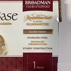 Communion-remembranceware-silvertone-bread Plate Base-stacking  stainless Steel 