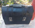 Vtg Aladdin Metal Lunch Box With Thermos