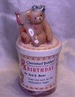 Cherished Teddies Rx For Birthday Prescription Bottle And Bear  680281e
