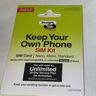 X2 Straight Talk Sim Nano Sim Pin Card Cdma Bring Your Own Phone Kit New Call