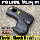 10 Million Volt Rechargeable Pistol Grip Stungun W 1bottle Free Pink Pepperspray