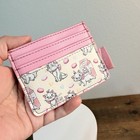 Loungefly Disney The Aristocats Exclusive Marie Milk   Macarons Card Holder