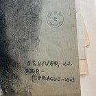 Academic Drawing Charcoal Pastel Male Nude Signed J  J  Oshiver 1940   s