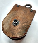 Vintage Antique Hudson Hay Barn Pulley H6 Original Hardware  Markings  Patina Vg