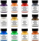 Angelus Metallic And Pearlescent Acrylic Leather Paint Kit 1oz 12 Color Set