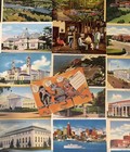 40 Vintage Linen Postcards 1930s   1950s Mixed U s  Views Bulk Lot