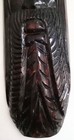Large Vintage Hand Carved Wooden Tribal Mask - Tiki Wall Art Decor 24 x5 1 2  