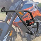Crash Guard With Slider Fit For Ktm Adventure 390  2020 - 2024 