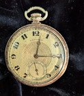 Hamilton Vintage Pocket Watch 14k  Gf Serial   3272920 With Case Year 1927