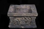  ancient Gandhara Schist Relief Base With Buddha s Life Story  36cm X 28cm