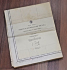 Vintage 1939 Ww2 Us Navy Pc 592 Hydrographic Chart North East Coast Of Guiana  6