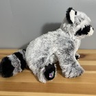 Ganz Webkinz Raccoon 8  Beanbag Plush Gray Black Hm143 No Code