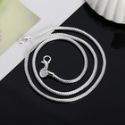 Men women s 925 Sterling Silver Tarnish-free Italian Snake Chain Necklace 16-24 
