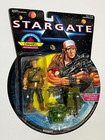 Stargate Hasbro 1994 5 Action Figure Lot Daniel  Col  O neil  Ra  Horus  Anubis