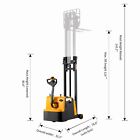 Apollolift 118 lift Full Electric Counterbalanced Pallet Stacker Forklift 1200lb