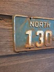 Vintage North Dakota License Plate