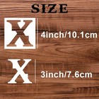 Letter Stencils For Painting On Wood 4 Inch alphabet Stencils Retro Letter St   
