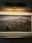 Pete Plastow  1930-2021  Original Western Oil On Board Signed Painting