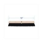Boardwalk 20218 2 5  Black Tampico Fiber Bristles 18  Brush Floor Brush Head New