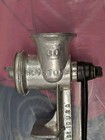 Vtg Keystone 30 Meat Grinder Hand Crank Wood Handle Classic Great Condition 