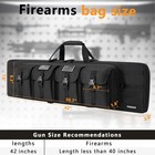 Double Rifle Case Soft Bag 32  34  36  42  46  48   51    55    Gun Case Tactical Fo