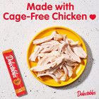 Delectables Squeeze Up Creamy Squeezable Puree  Lickable Wet Cat Treats  Grain F