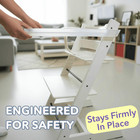 High Chair Tray For Stokke Tripp Trapp Clear No Baby Set Neede Suction Surface