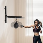 Speed Bag Platform Kit   Heavy Duty Boxing Training Equipment With Punching Ball