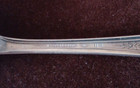 Set Of 4 Rogers   Bros Xll Is Paisley Silverplate 7-3 8  Oval Soup Spoons