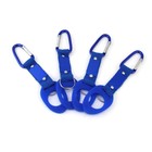 2x Water Bottle Holder Clip Multifunction Water Bottle Nylon Webbing Buckle Hook
