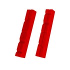 Pair Universal Vise Soft Jaws Vice Magnetic Reversible Pads V-groove 4 5 6 Inch