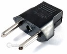 Us Usa To Eu Europe Euro Travel Power Outlet Ac Plug Adaptor For Power Cable