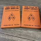 Lot Of 4 Antique Tuck-me-in Tales Book Set Arthur Scott Bailey Hc Animal Stories
