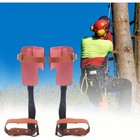 Tree Climbing Spikes Set Adjustable Steel Pole Spurs Gaffs Tool Arborist Logging