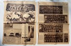 Vintage 1929 Wisconsin Badgers Football Team Photo   Harold Rebholz Newspapers