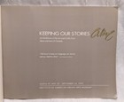 1995 Keeping Our Stories Alive American Indian Art Museum Inuit Institute Of Vtg
