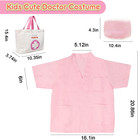 Girls  Toy Doctor Kit With Dog  Stethoscope   Costume - Pretend Play Set