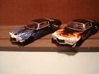 2 Afx Racing H o  Scale Slot Car Bodies Only 1970   1973 Chevrolet Camaro Wildfi