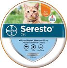 Bayer Seresto Flea And Tick Collar For Cats All Weight 8 Month Protection Us