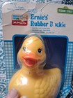 Vintage Playskool Tommee Tippee Ernie s Rubber Duckie In Original Packaging Usa 