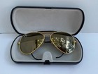 24k Gold B l Ray-ban W1506 Diamond Hard Aviator Survivor Outdoorsman Sunglasses