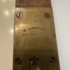 Rare Wood Level  William Johnson 1830- 1880  28    Long  Works Great  Wood   Brass