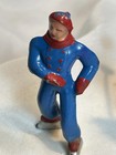 Vintage Lead Figures 2 Skiers And Skater Barclay